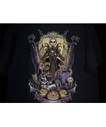 TeeFury Nightmare XLARGE &quot;King of the Pumpkin Patch&quot; Before Christmas NAVY - £11.79 GBP