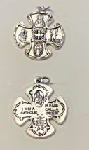 Four Way Cross Pendant, 1&quot; New, #MD-001 - €3,43 EUR