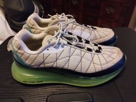 Nike Air Max MX-720-818 White Black Ghost Green Shoes CT1266 Size 10 - $75.73