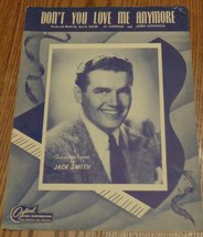Vintage Sheet Music - Don&#39;t You Love Me Anymore - 1947 Edition - VGC - A Hoffman - £4.63 GBP