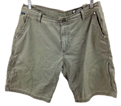 Kuhl Men’s Shorts Size Tag Missing Gray 38&quot; Waist Hiking Outdoors Camping - £19.90 GBP