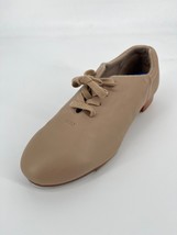 Capezio Flex Mastr Tap Shoes Women&#39;s Sz 9.5 Tan Leather Split Sole - £39.11 GBP