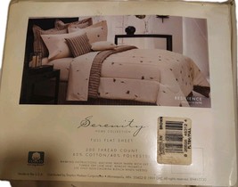 Serenity Home Collection Resilience  Full Flatted Sheet - $6.92