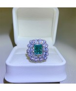 3 Carat Moissanite 925 Sterling Silver Ring - €298,49 EUR