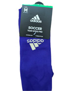 Adidas Soccer Team Speed Pro Otc Socks Size M Purple Brand New Logo - $27.15 CAD