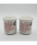 Pfaltzgraff Garland Blush salt and pepper shaker 1990&#39;s - €25,38 EUR