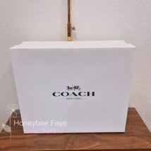 New Coach retail white gift box premium 12.5&quot; X 10.5&quot; X5.5&quot; - £17.27 GBP