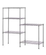 60&quot;x22&quot;x12&quot; Heavy Duty 5Layer Wire Shelving Rack Adjustable Shelf Storag... - £48.20 GBP