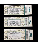 NYC BROADWAY THE ADDAMS FAMILY LUNT-FONTANNE THEATRE TICKET STUBS LOT (3... - £37.18 GBP