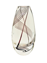 KOASTA Art Glass Vase Vicke Lindstrand MCM Sweden Mid Century Modern - £176.31 GBP