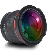 Hisewen 58Mm 0.35X Hd Fisheye Canon Wide Angle Lens (W/Macro Portion) Fo... - £34.52 GBP