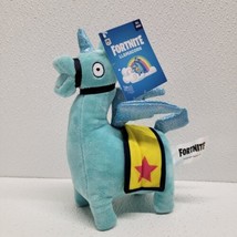 Fortnite Brite Unicorn Llama Llamacorn Blue 7" Stuffed Plush Toy Russ With Tag - $12.77