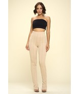 Women&#39;s Oatmeal Knit High Rise Leggings (M) - £38.66 GBP