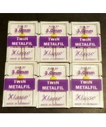 Lot of SIX TWIN METALFIL NEEDLES Klasse German SIZE 80 / 3.0 MM GAP New ... - £10.61 GBP