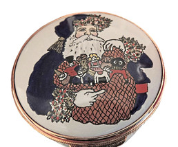 The Royal Collection English Enamels Santa Series (3rd in Series) LE - $69.00