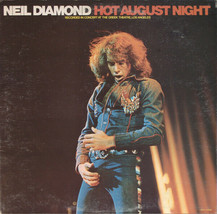 Neil Diamond ‎– Hot August Night  Canada Vinyl LP A Classic! -  Fast Shipping - £41.83 GBP