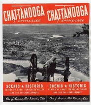 Chattanooga Tennessee Brochures &amp; Envelope 1950&#39;s TVA History Chickamauga - £24.80 GBP