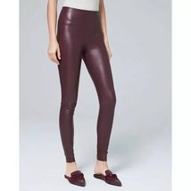 White house black market Faux Leather Runway Legging, Size 2S - $44.55