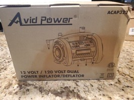 Avid Power12 V / 120 V Dual Power Inflator/Deflator ACAP322 - £52.93 GBP