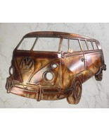 Old VW Bus Metal Wall Decor 16 3/4&quot; wide x 13&quot; tall Copper/Bronzed - €32,84 EUR