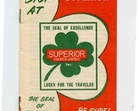 Superior Courts United Motel Guide January 1952  - £14.31 GBP