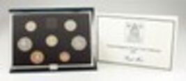 1986 Great Britain Proof Set Collection w/ Original COA and Case - $86.79
