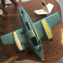 Vintage 1979 Tonka Hand Commander Plane Turbo Prop Blue Airplane Plastic Toy - £18.65 GBP