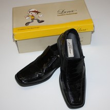 Luna Boy&#39;s Comfort Technology Black Dress Shoes size 3 - £13.34 GBP