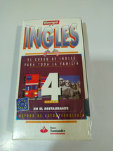 Course de English para all The familia Self Study Volume 4 - VHS Spanish - $161.63 MXN