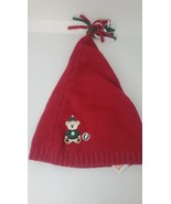 Gymboree Baby 2001 Knit Hat Christmas Nwt 18m-3t Bear Holiday Unisex - £7.82 GBP