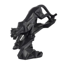 India at Your Doorstep Mordern Art -Panther/Jaguar Geometrical Statue - Feng Shu - $73.50