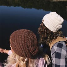 Textured alpaca slouch beanie hat neafp 182566 thumb200