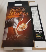 Detroit Tigers Justin Verlander&#39;s Fastball Flake&#39;s Unused Cereal Box - £13.45 GBP