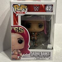 Funko Pop! WWE Sasha Banks #42 Vinyl Figures In Box (Box Damage) - $14.80