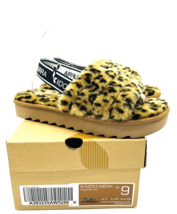 Koolaburra By Ugg Fuzz&#39;n Ii Back-Strap Sandals - Cheetah, Us 9 / Eur 40 - £28.28 GBP