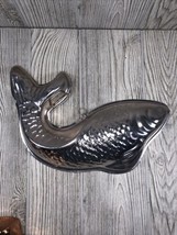 Vintage￼ Copper Cake Pudding Jelly Mold Fish Shape Made in Hong Kong 13” Long - £8.56 GBP