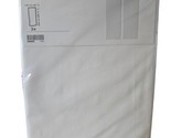 Brand New Ikea Vivan White Curtain 2 Panel Rod Pocket Drapery Set 57&quot;w x... - £15.76 GBP