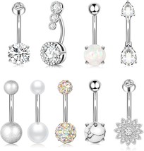 9PCS Belly Button Piercing - £21.70 GBP