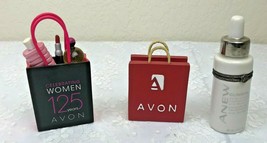 Avon Business Card Holder 125th Anniversary Ornament Anew Clinical Porcelain Box - $25.34