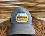 Patagonia Pointed West Trucker Hat Glass Blue Fall 2016 RARE  *READ DESC... - £14.41 GBP
