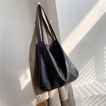 Yogodlns Vintage Women Tote Bag Large Capacity Shoulder Bag Soft PU Leather Hand - £33.44 GBP