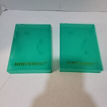 LOT 2 Nintendo N64  EMPTY Hard Protector Green Storage Clamshell CASE - $555.91 MXN