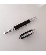 Montblanc Starwalker Resin Black Fountain Pen Made in Germany - £475.22 GBP