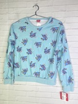 Disney Lilo and Stitch Santa Christmas Holiday Long Sleeve Shirt Top Gir... - $17.33