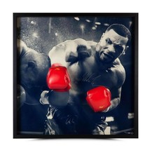 Mike Tyson Signed Boxing Glove Break Through Framed COA UDA Autograph Iron Photo - £5,318.74 GBP