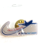 Delta Air Lines Airlines Flying Airplane Aircraft Above & Beyond Pin Aviation - $12.99