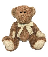 Circo Teddy Bear Plush Brown Stuffed Animal Floral Flower Bow Feet 12&quot; S... - £31.96 GBP