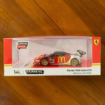 TARMAC WORKS x iXO Models Ferrari 458 Italia GT3 Bathurst 12h 2016 IDE E... - $59.90
