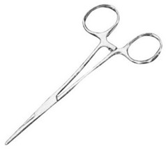 5.5&quot; KELLY FORCEPS Straight Locking Clamps hemostats Stainless MABIS 25-... - £15.04 GBP