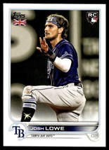 2022 Topps UK Edition Josh Lowe RC Tampa Bay Rays #110 - £1.45 GBP